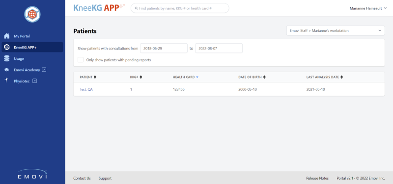 KneeKG APP+ EN