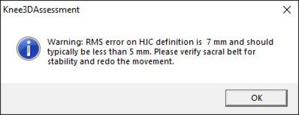 Warning-RMS error Warning-RMS error